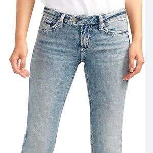 🎀 Silver Jeans, Size S, Color Jeans Blue .